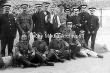 Mrt-91 WWI, R.A.M.C. Soldiers, St Herbert Military Hospital, London. Photo