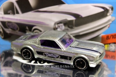 2019 Hot Wheels #72 Muscle Mania '65 Mustang 2+2 Fastback Zamac