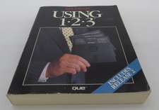 USING 1-2-3 2nd Edition QUE Vintage Computer Book Paperback, 1980 