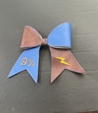 Harry Potter 9 3/4 Girl s Hair Bow Clip Barrette 4 x4