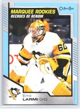 2020-21 Upper Deck Emil Larmi #647 Blue OPC Marquee Rookies Pittsburgh Penguins
