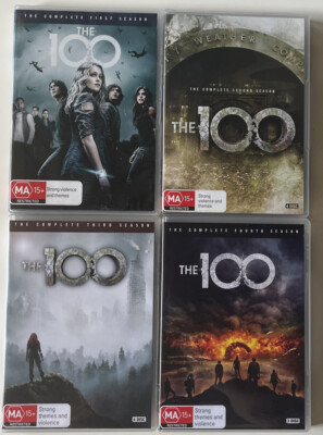 The 100 Season 1-4 (DVD, 2017) PAL R4 Post Apocalyptic Action