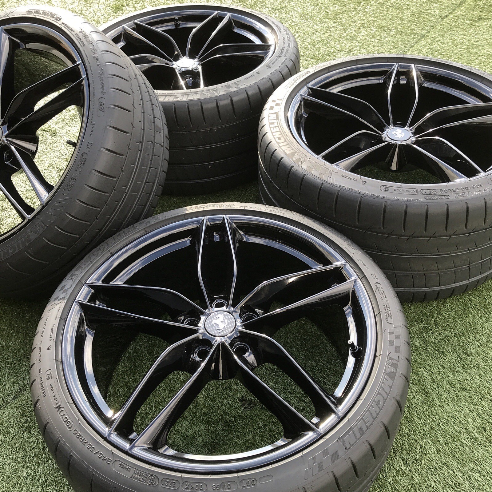 20" Ferrari 488GTB F8 Tributo Wheels Tires OEM Genuine Set 4 SPIDER 488 458