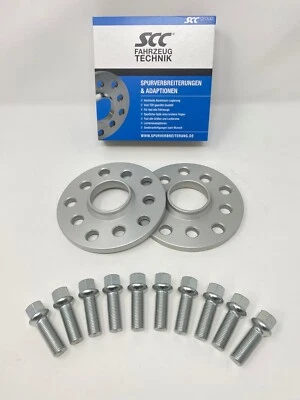 30mm 2x15mm SCC Spurverbreiterung für Bentley Continental 5x112 57,1 + Schrauben - Bild 1 von 4