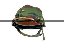 Nato Stahlhelm Typ US M 1 -  mit Helm&uuml;berzug DPM