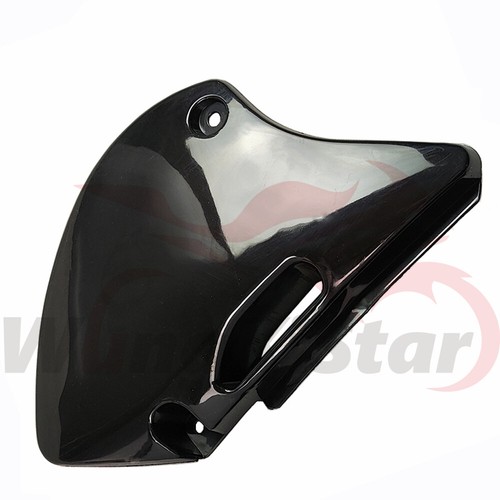 2x Cubierta de escape de guardabarros trasero izquierdo + derecho negro BBR KLX110 panel lateral de carrocería de bicicleta - Imagen 5 de 8