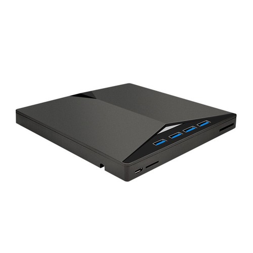 External CD DVD Drive for Windows 11 10 PC Laptop Burner Reader Writer USB 3.0 - Afbeelding 2 van 13