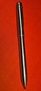 CARAN D'ACHE MADISON 4 COLOR SILVER & GOLD BALL PEN 444