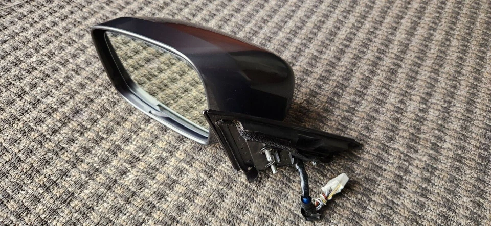 ESPEJO RETROVISOR PUERTA IZQUIERDA LADO CONDUCTOR INFINITI M37 M56 M35H Q70 2011-2014 gris atenuado automático OEM Foto 2 de 4