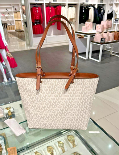 Michael Kors Medium Lady Tote Purse Bag Shoulder Handbag + Phone Wristlet Wallet - 第 12/23 張圖片