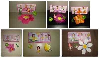 KINDER Flowee fille fleur FT102 FT103 FT105 FT100A FF137 FF138 NEUF + BPZ