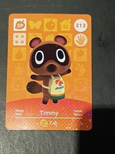 TIMMY ANIMAL CROSSING AMIIBO SERIES 3 CARD #212 TRACKED AU POST geniuine
