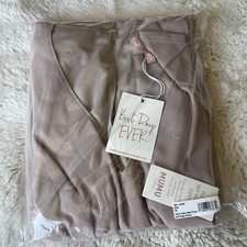 show me your mumu women emily empire maxi dress Soft beige bridesmaid size XS
