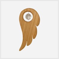 Harmony EngelsflüGel Holz Fensterschmuck HäNger FensterhäNger Glaskristall