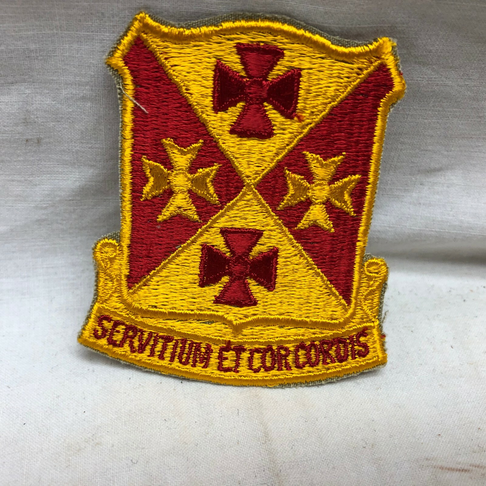 Military Patch 701st Maintenance Company Red Yellow Field Variant 701 ...