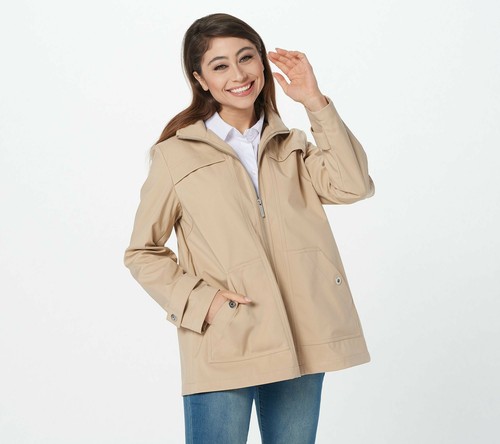 Water Resistant Jacket (Khaki/Yellow 