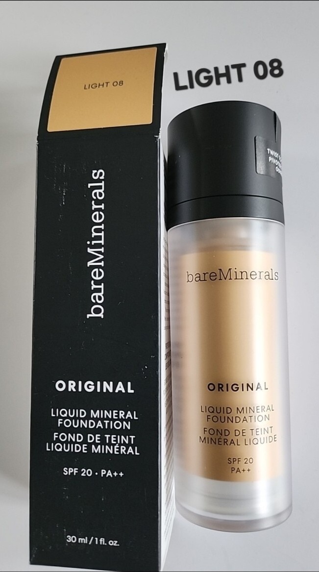 Bare Minerals Original Liquid Mineral 08 Light Foundation 30ml £33