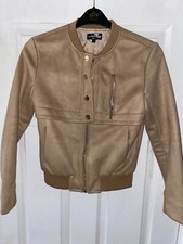 Maniere De Voir Biker  Suede Jacket