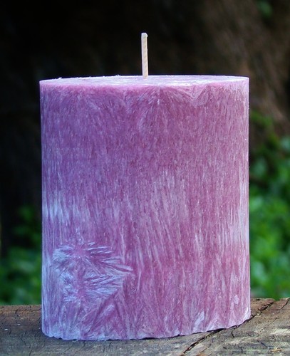 70hr ROSES & BABY POWDER Natural Floral Scented eco OVAL CANDLE Baby Shower Gift - Picture 3 of 12