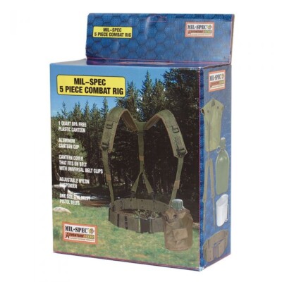 Adventure Gear Mil-Spec Plus 5 Piece Combat Rig NIB Retail $35.99 | eBay