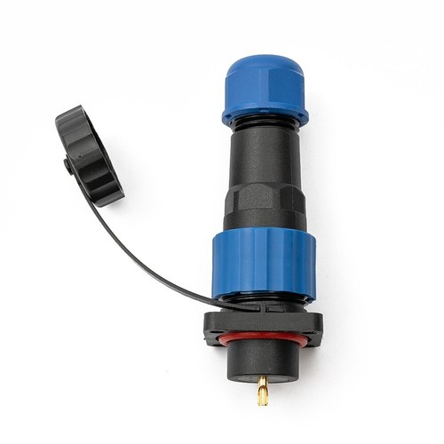 SP16 Square-Panel Mount IP68-Waterproof Plug + Socket Circular Connector 2-9pin - Picture 21 of 54