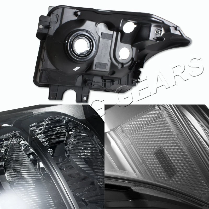 LENTE DE HUMO CON REFLECTOR TRANSPARENTE FAROS LÁMPARAS APTOS PARA FORD F250/F350 SUPERDUTY 11-16 Foto 2 de 3