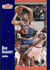 1991-92 Fleer #34 Brad Daugherty