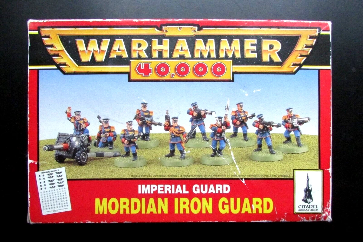 Mordian Iron Guard Warhammer 40K Miniatures for sale | eBay