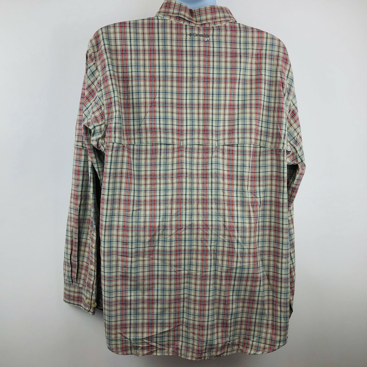 Columbia GRT Mens Shirt Sz XL Multicolor Plaid Longsleeved Columbia GRT Mens Shirt Sz XL Multicolor Plaid Longsleeved