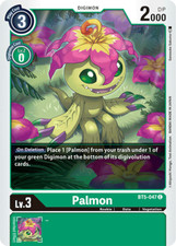 BT5-047 Palmon C Green Digimon 2020 TCG BT05 Battle of Omni Booster