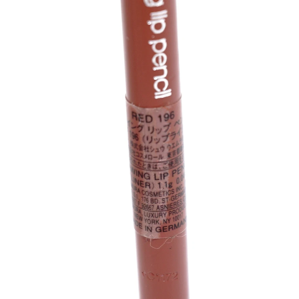 植村舒绘画唇笔 ~ 红色 196 ~ 正装(全新/无盒) — 第 3/3 张图片