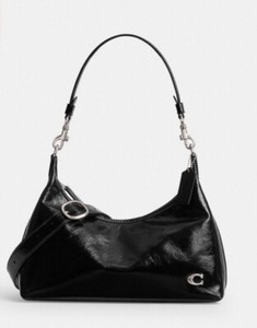 ️ Coach Juliet CR652 Black/Silver Shoulder Bag