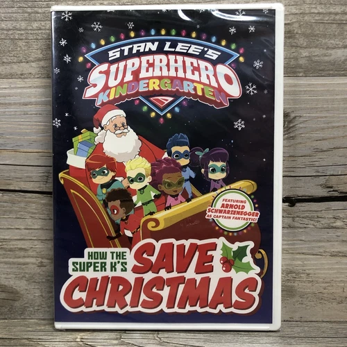 Stan Lee's Superhero Kindergarten Super K's Save Christmas (DVD, 2022) SEALED