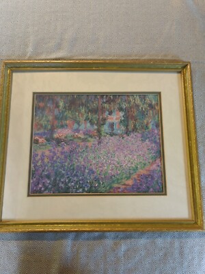 Claude Monet The Artist s Garden At Giverny 18x21'' brushstrokes collection
