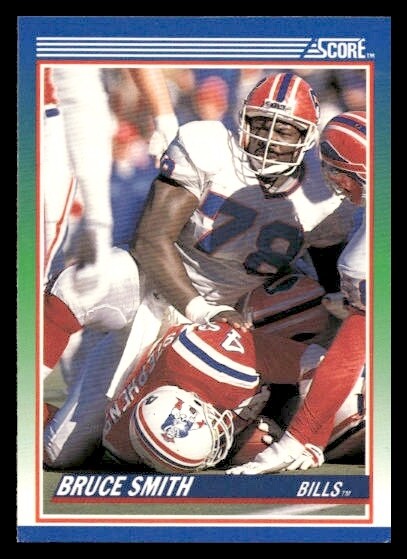 1990 Score #33 Bruce Smith Buffalo Bills
