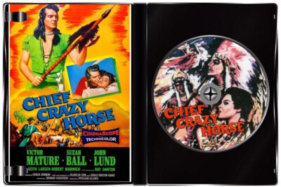 Chief Crazy Horse 1955 DVD Victor Mature, Suzan Ball, John Lund | eBay