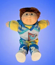 Cabbage Patch Doll 1989 Designer Line Colvin Guy With Birth Certificate Clothes