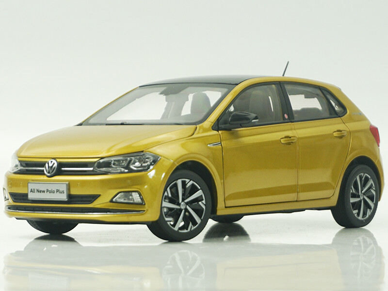 1:18 ALL NEW POLO PLUS 2019 GOLD Die-Cast Metal Model | eBay