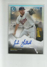 2018 BOWMAN CHROME PEAKS OF POTENTIAL AUTOGRAPHS #PPAZL ZACK LITTELL  87/99