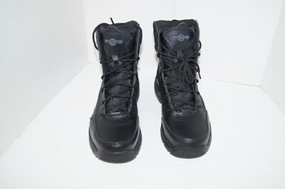 Interceptor MNIN0241001 Mens Black Steel Toe Boots Slip Resist 