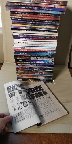 LOT OF 42 ~ 1991-1999 Analog Science Fiction and Fact - Picture 5 of 8