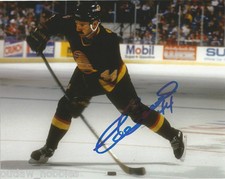 Vancouver Canucks Dave Babych Autographed Signed 8x10 NHL Photo COA C