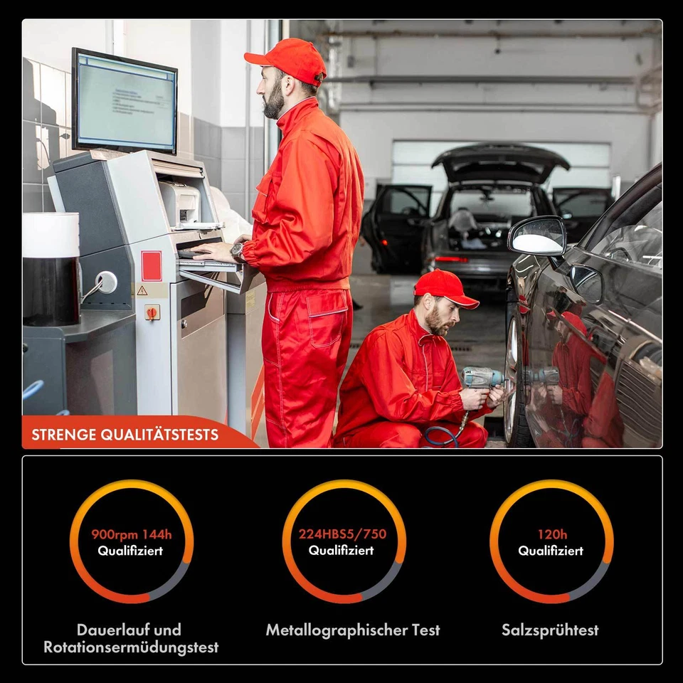 Carcasa de cojinete de rueda delantera izquierda completa para Mercedes-Benz Clase A - Imagen 4 de 4