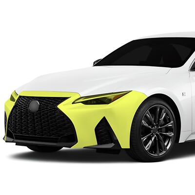 Pre Cut Bumper Paint Protection Film Clear Bra PPF Kit for Lexus IS500 2022-2024