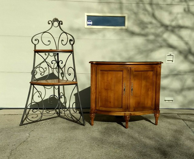 Ethan Allen Legacy Corner Baker S Rack China Cabinet 13 9521