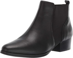 Heel Leather Ankle Boots 