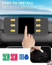 2 Pack 10.25-Inch Screen Protector Tempered Glass for Mazda CX-5/CX-9 2021-2025