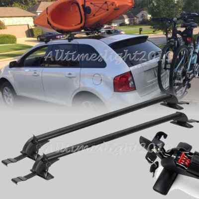 For Ford Edge 2007-2023 Car Top Roof Rack Cross Bar 43.3'' Luggage Carrier Lock