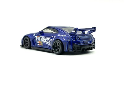 Hot Wheels Liberty Walk LB-Silhouette Works GT Nissan 35GT-RR blue