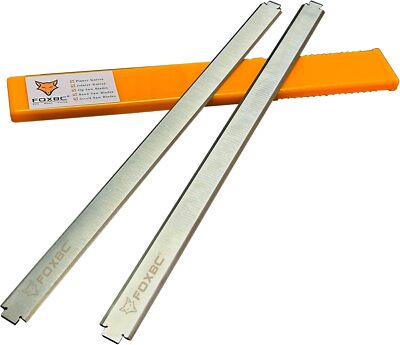 FOXBC 13-Inch Planer Blades for Ryobi AP1301 Planer, Ridgid TP1300 - Set of 2 